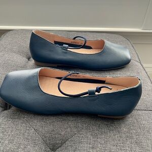 New Empress Brand square toe ballet flats